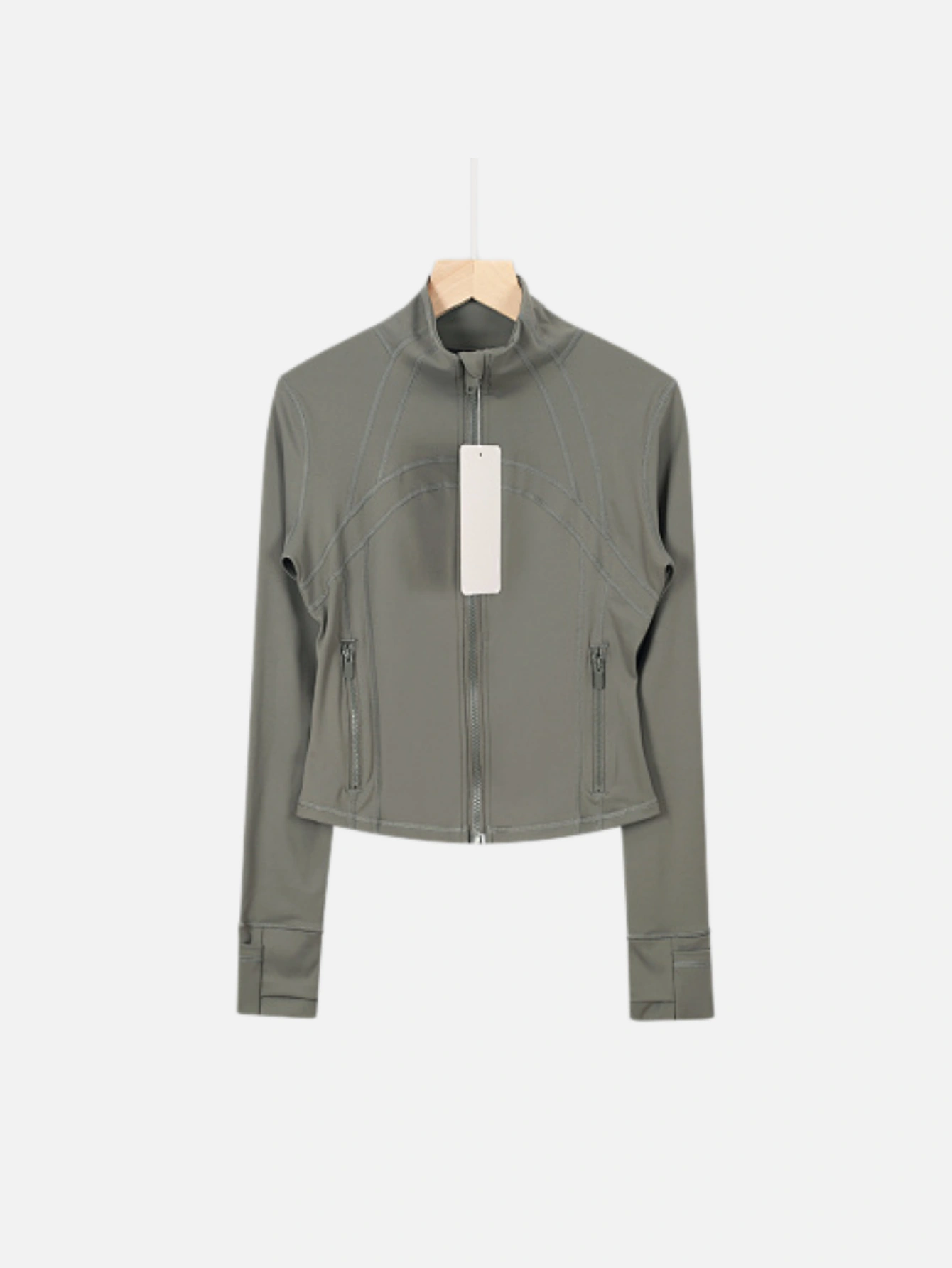 lululemon Cropped High-Neck Zip-Up Jacket - Lulualo