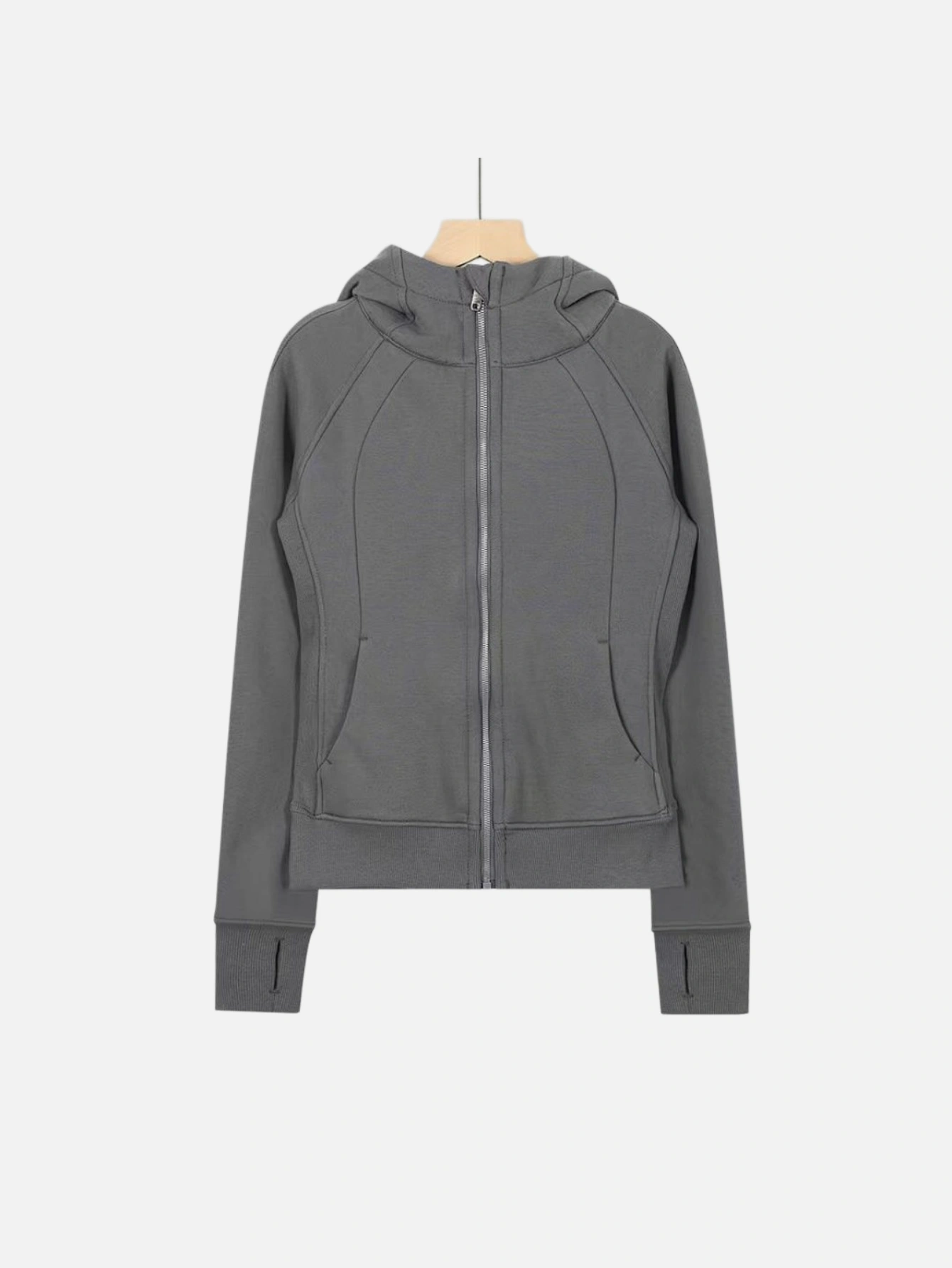 lululemon Cropped Full-Zip Hoodie - Lulualo