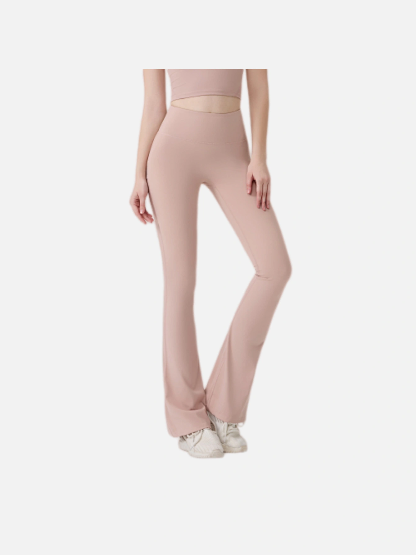 Women's High-Waist Split Flare Yoga Pants - Lulualo