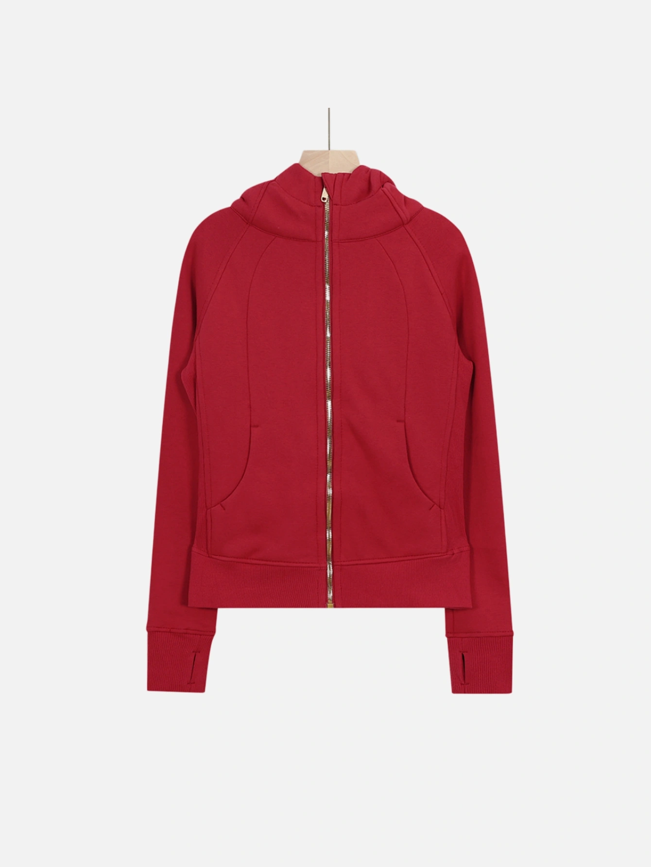 lululemon Cropped Full-Zip Hoodie - Lulualo
