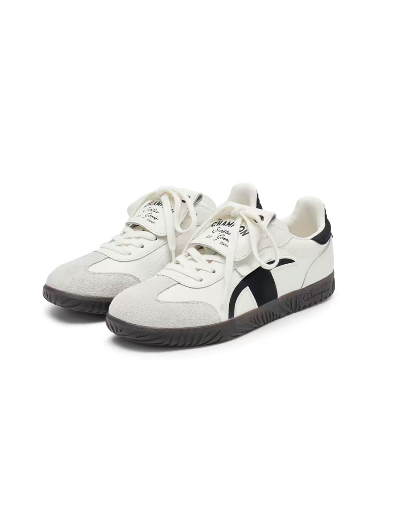 Unisex Retro Gum-Sole Leather & Suede Sneakers - Lulualo