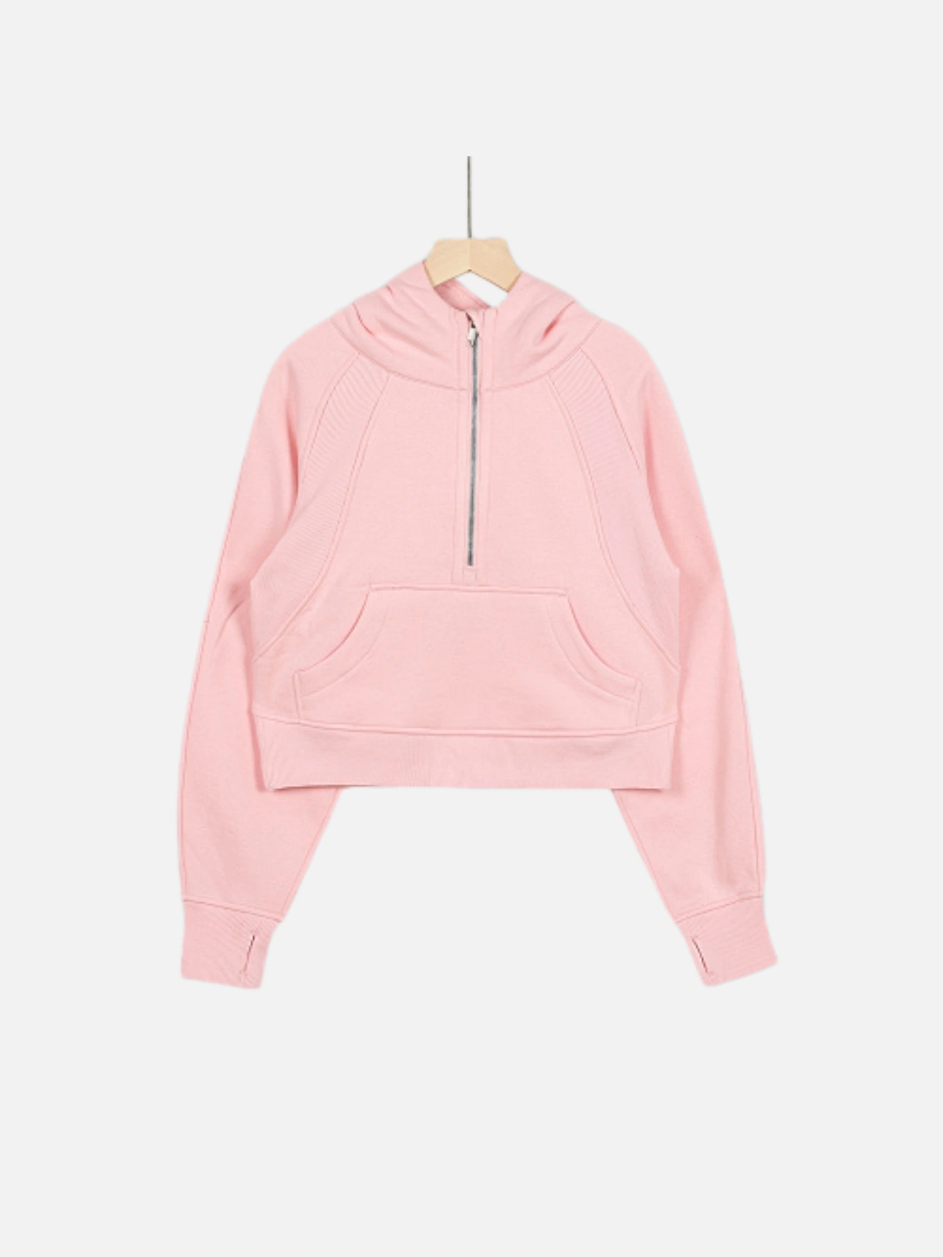 lululemon Cropped Half-Zip Hoodie - Lulualo