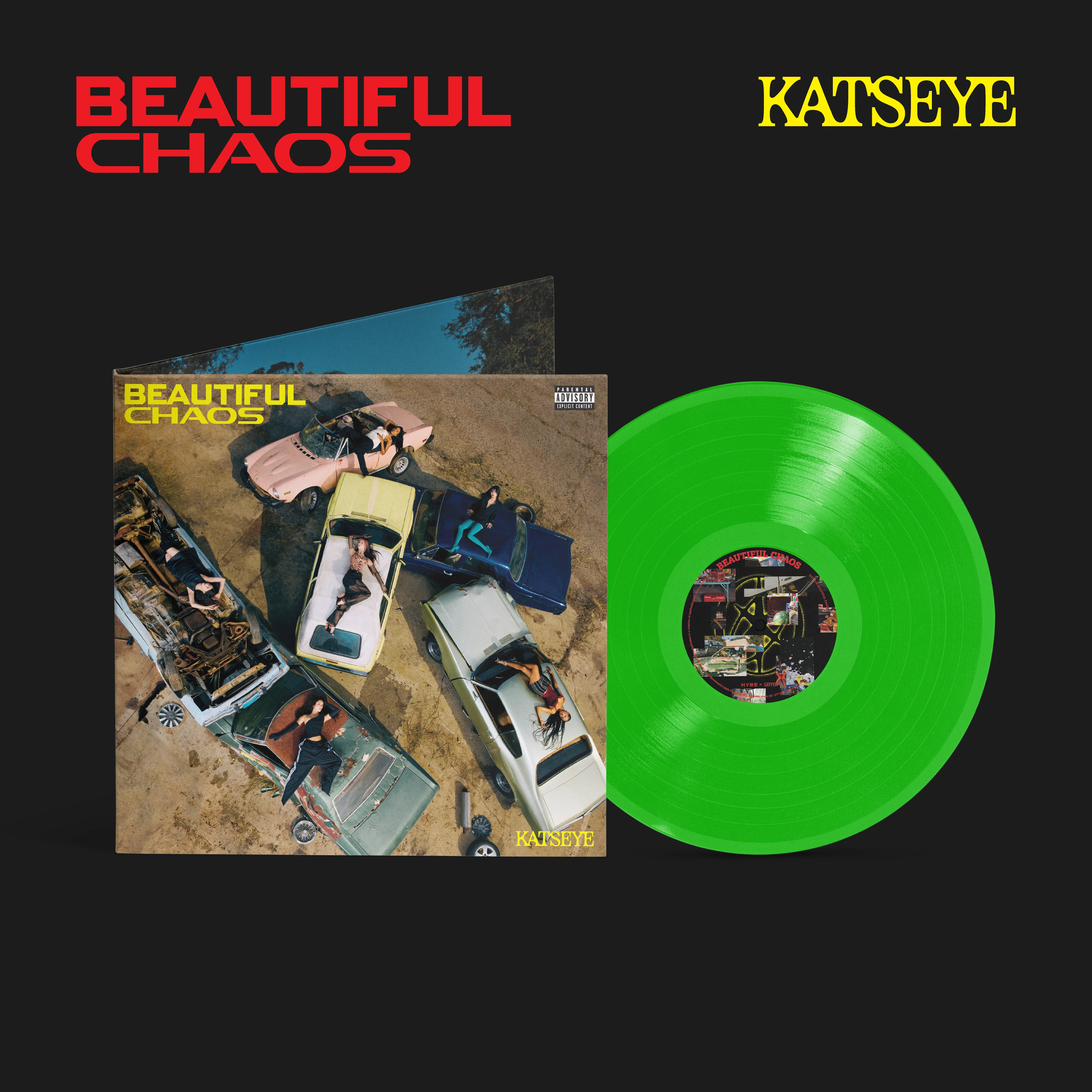 BEAUTIFUL CHAOS - Standard Vinyl - KATSEYE MERCH​