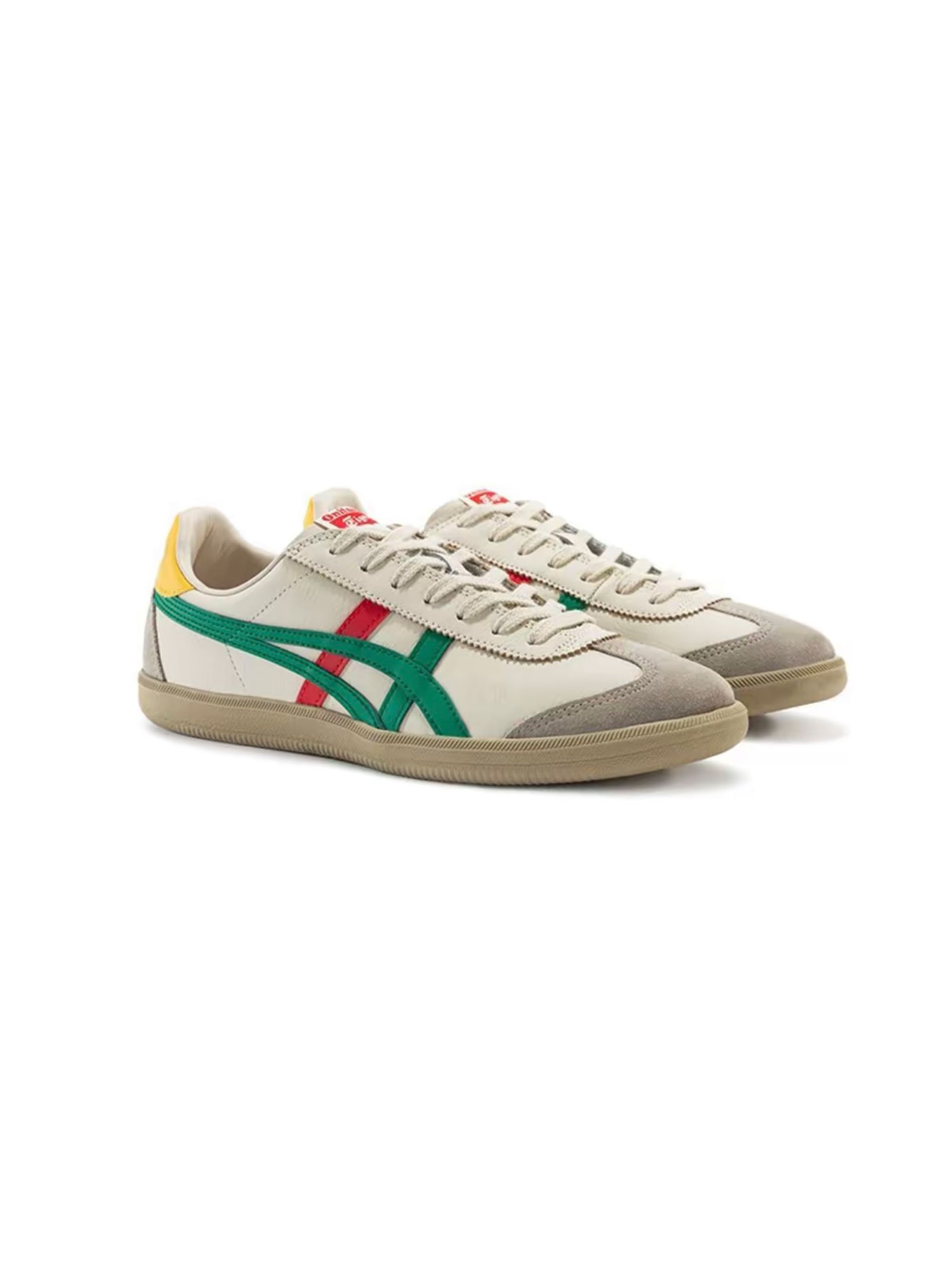 Tokuten Retro Leather Gum-Sole Sneakers - Lulualo
