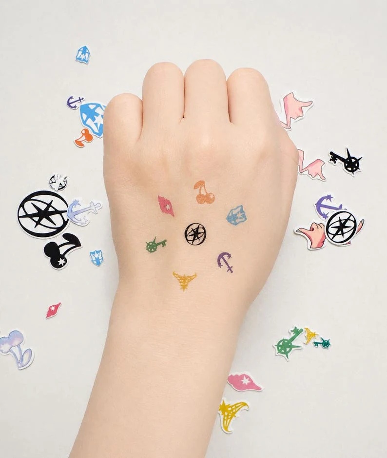 Katseye Temporary Tattoo for Concert Fans Matching Eyekons - KATSEYE MERCH​
