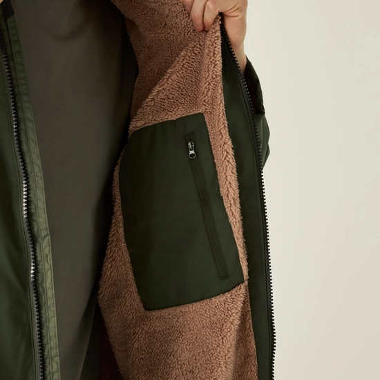 Adult Waterproof Changing Robe | Dark Khaki