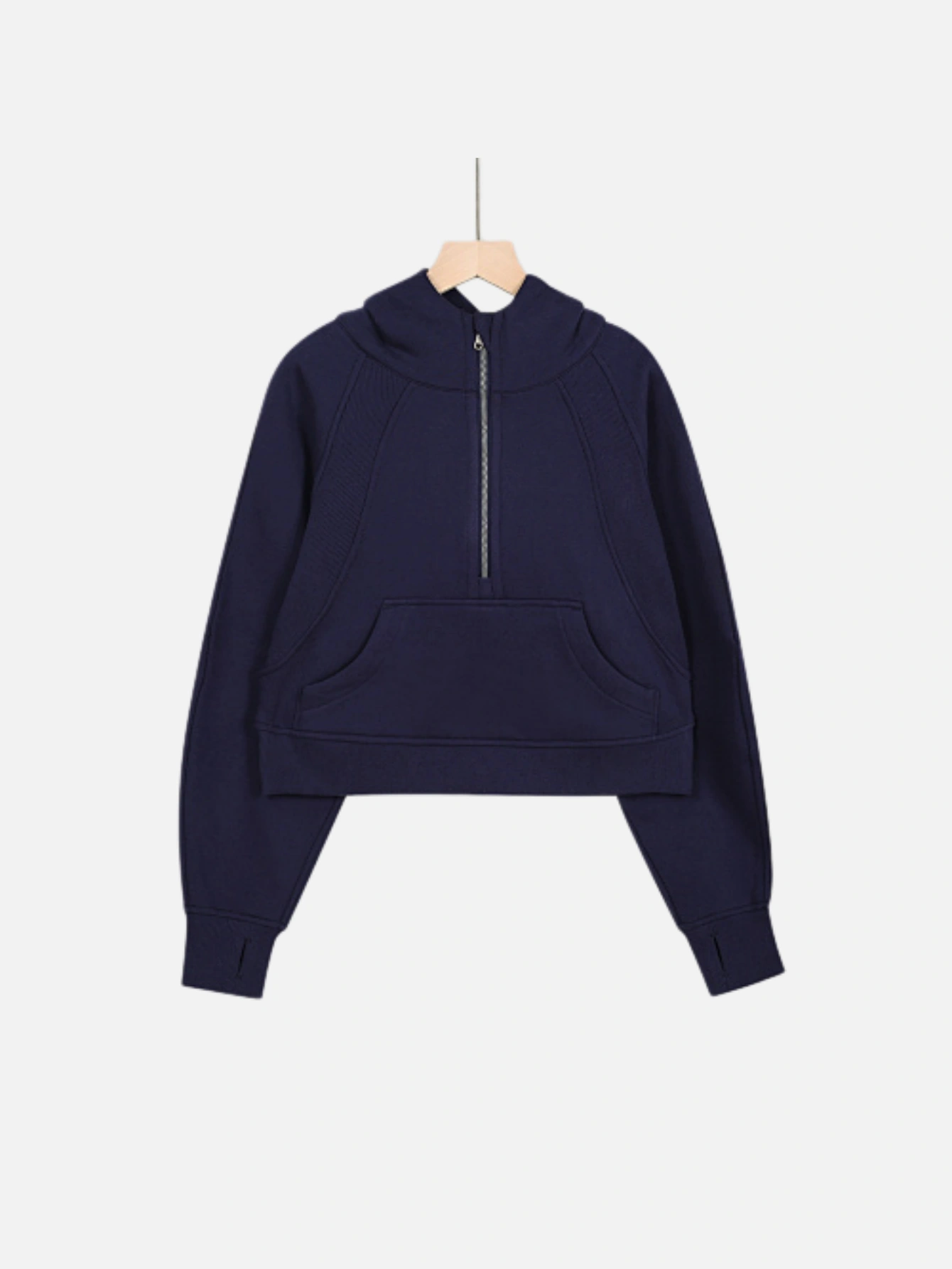 lululemon Cropped Half-Zip Hoodie - Lulualo