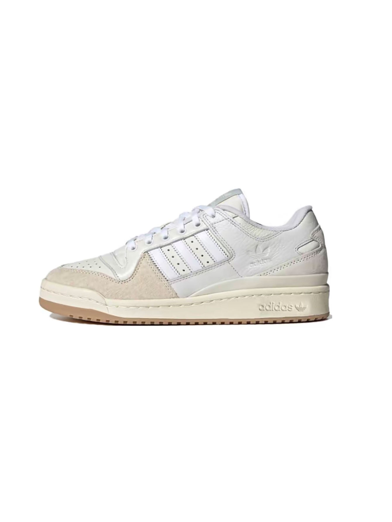 Forum Low-Top Sneakers, Retro Leather & Suede Casual Shoes, Unisex Gum Sole Streetwear Trainers, Multi-Colors Available for Men Women - Lulualo