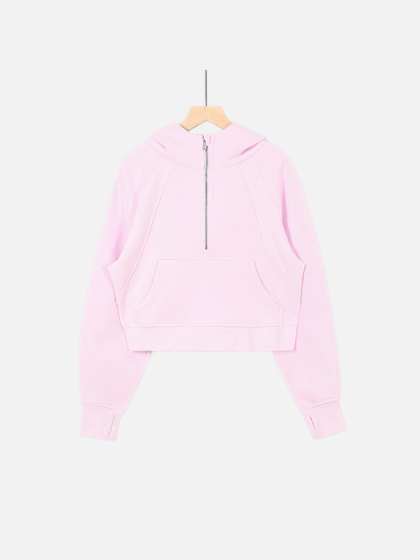 lululemon Cropped Half-Zip Hoodie - Lulualo