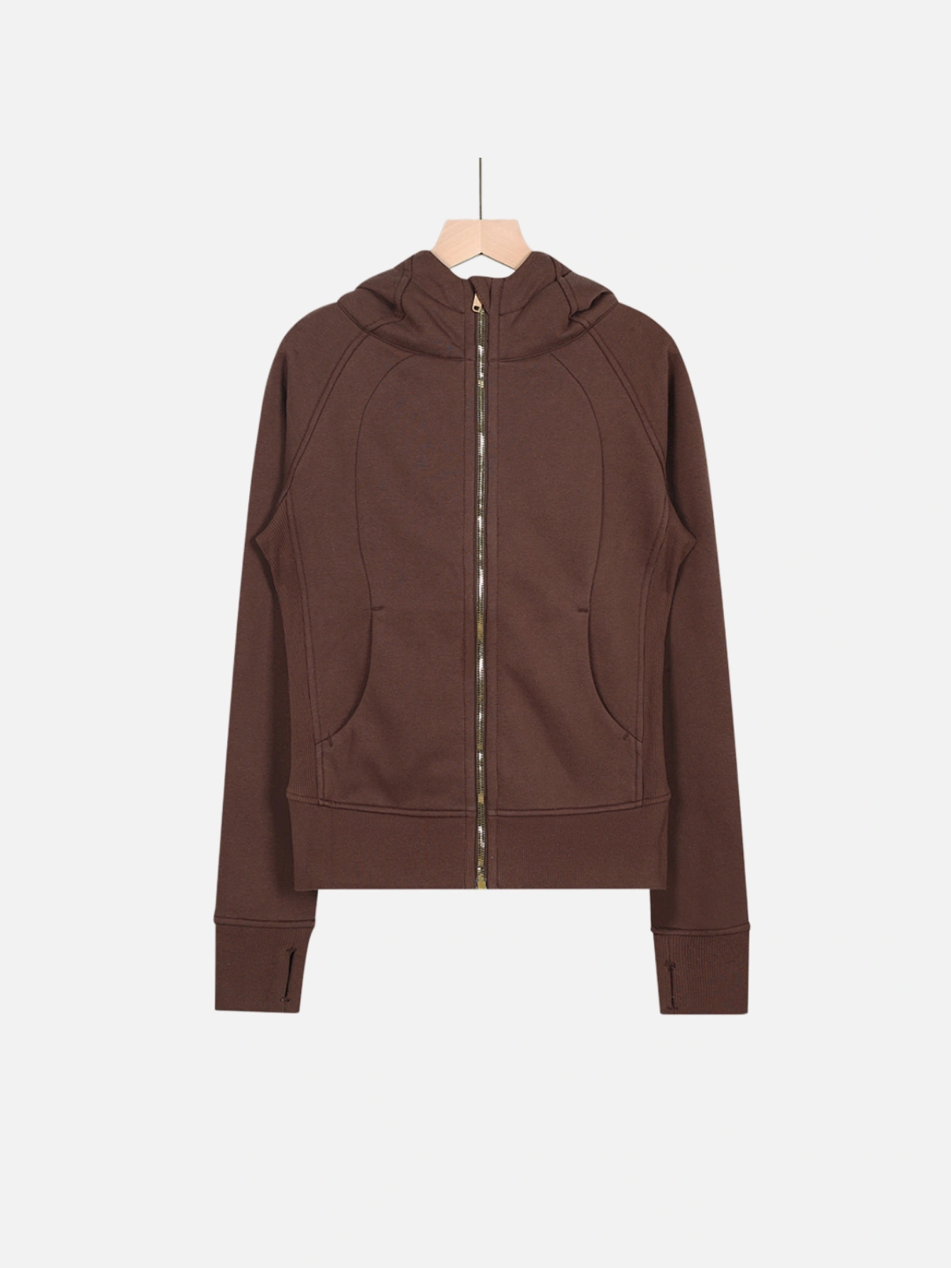 lululemon Cropped Full-Zip Hoodie - Lulualo