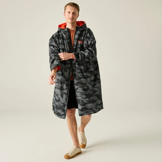 Adult Waterproof Changing Robe | Grey