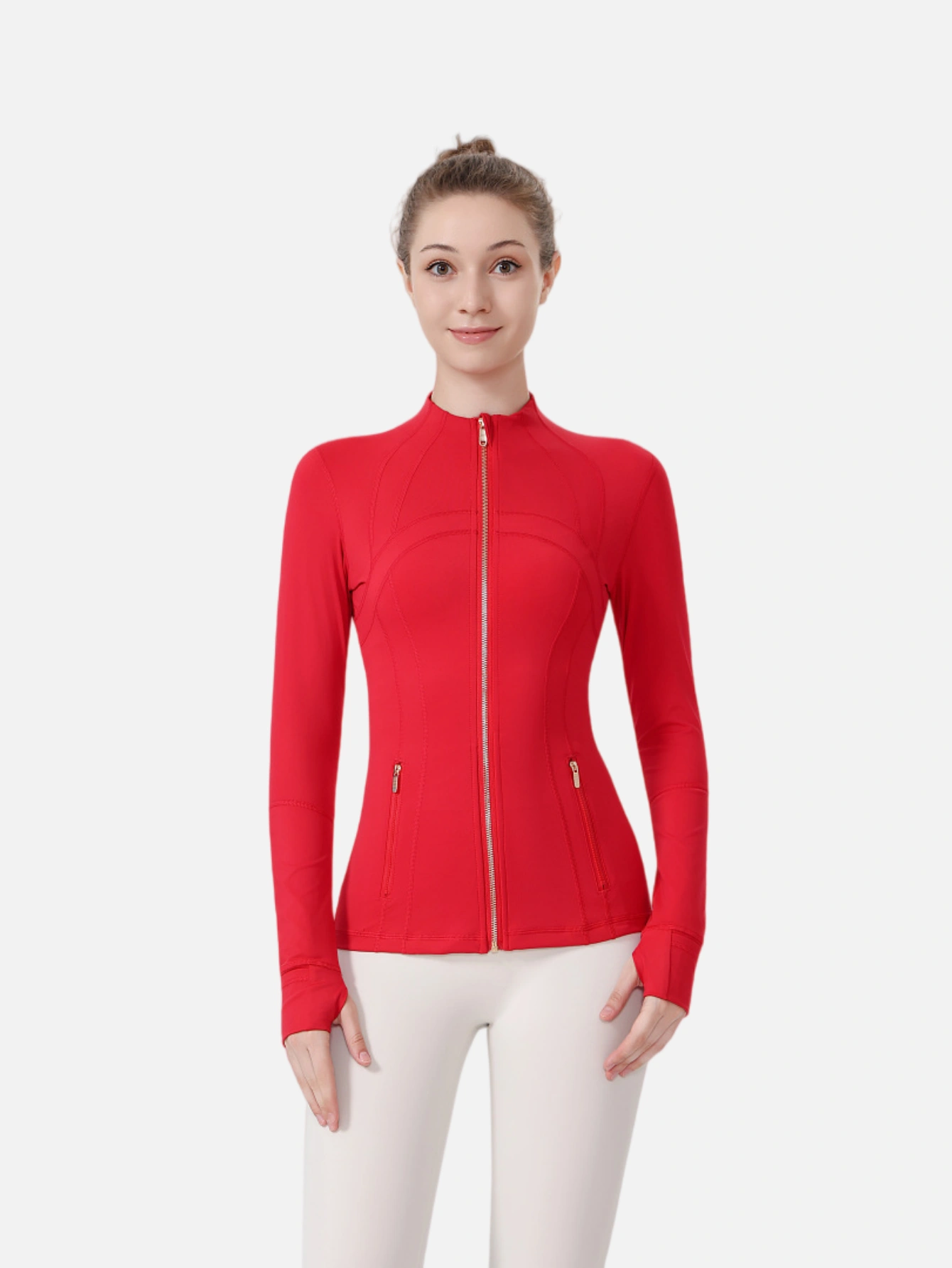 lululemon Slim-Fit Zip-Up Athletic Jacket - Lulualo