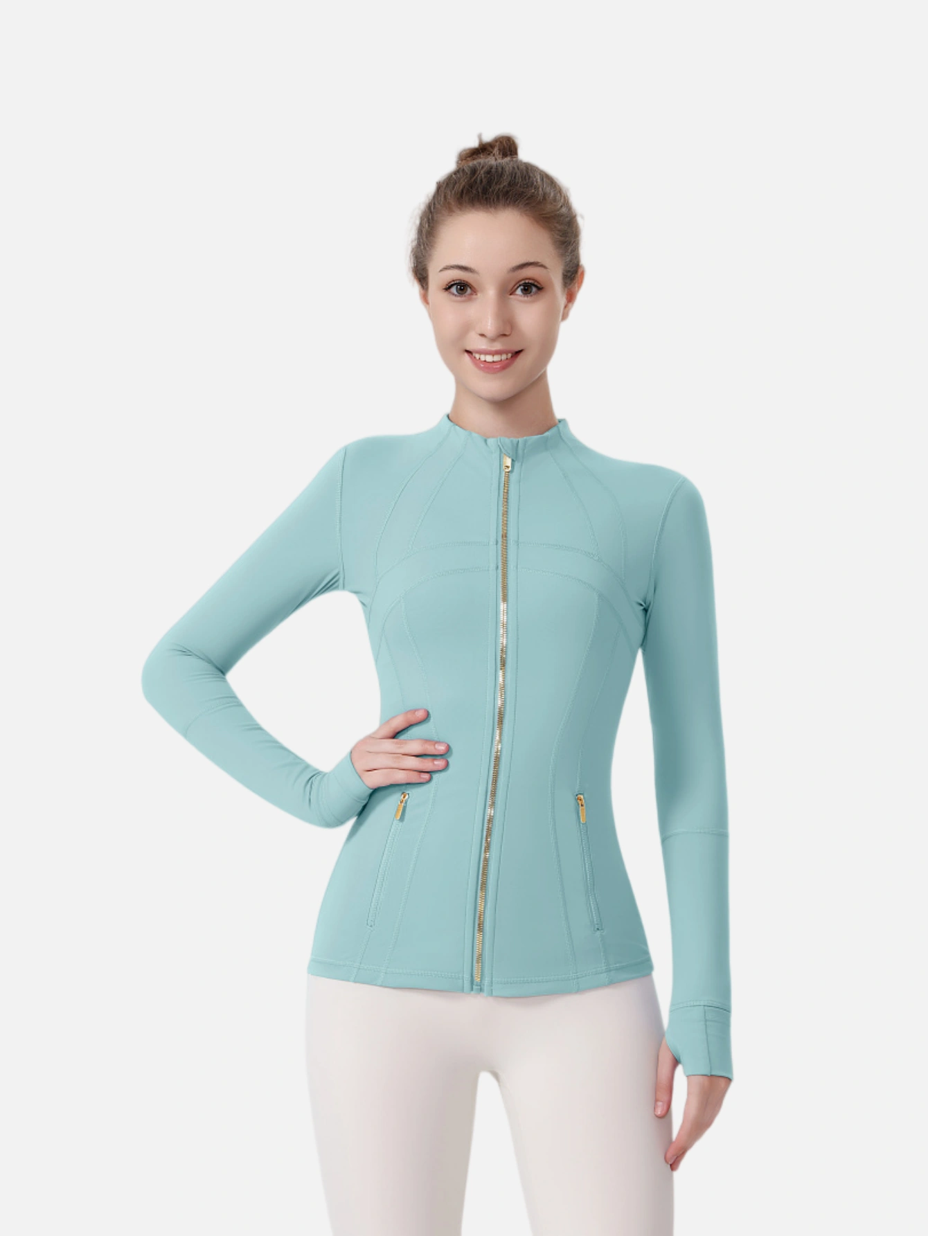lululemon Slim-Fit Zip-Up Athletic Jacket - Lulualo