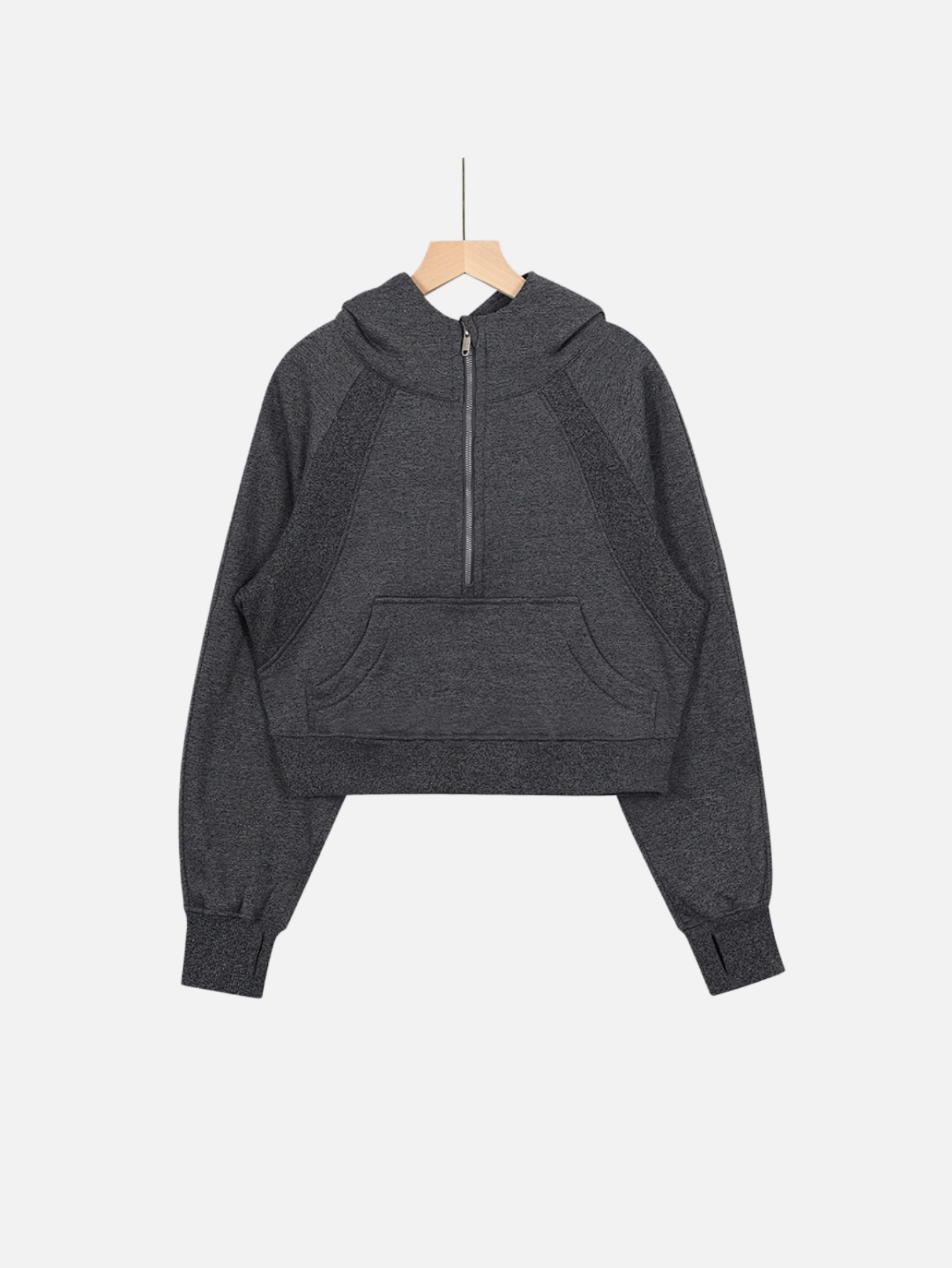 lululemon Cropped Half-Zip Hoodie - Lulualo
