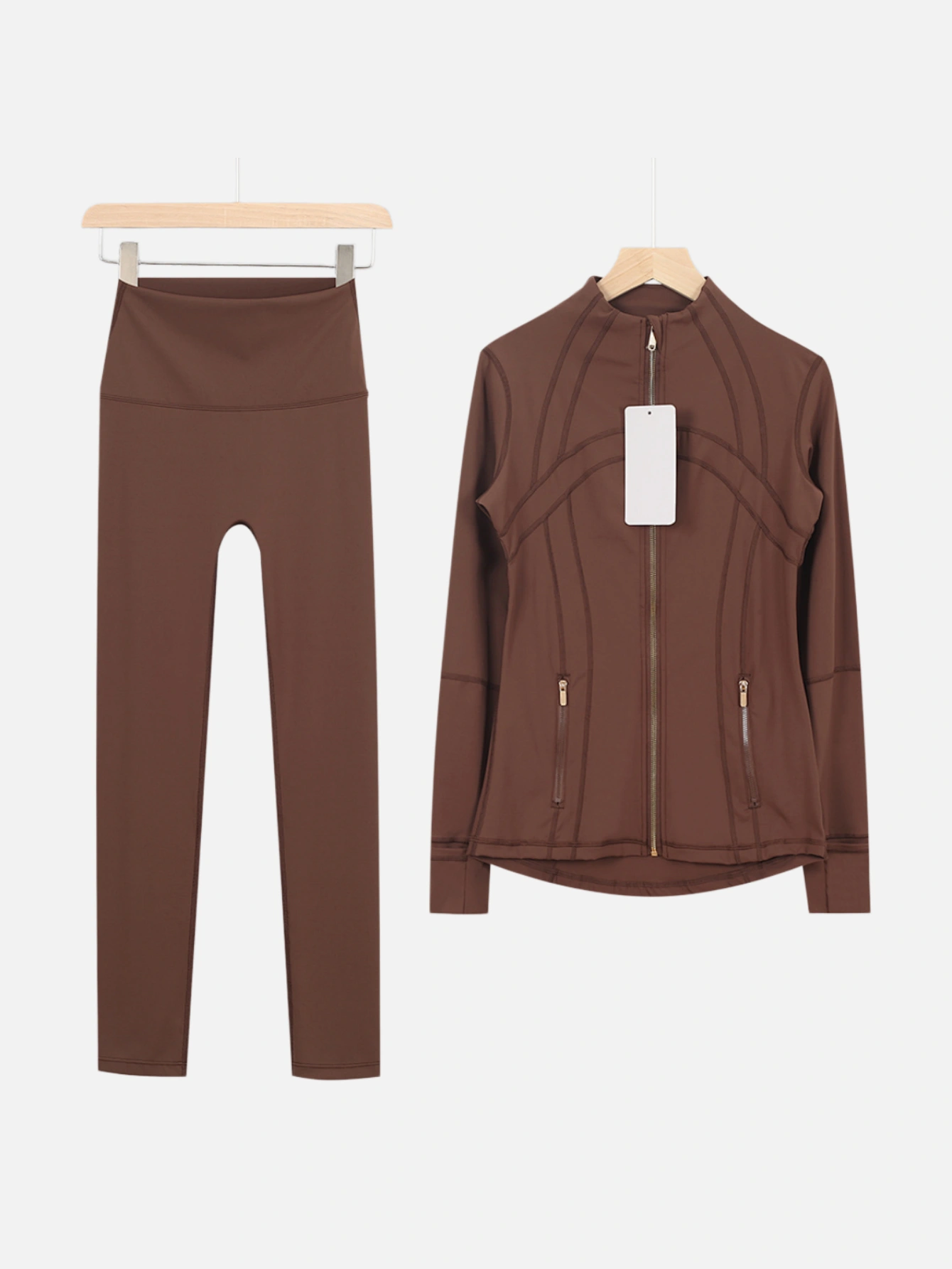 lululemon Zip-Up Jacket & Leggings 2-Piece Set - Lulualo