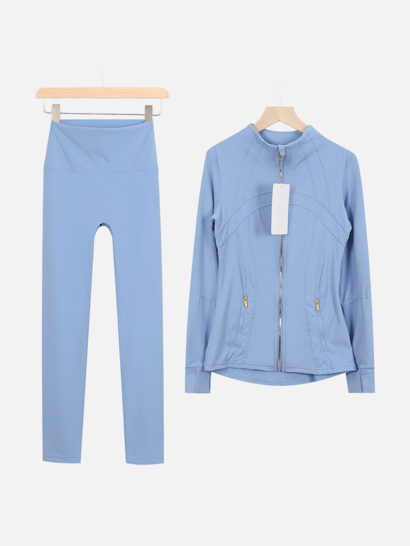 lululemon Zip-Up Jacket & Leggings 2-Piece Set - Lulualo