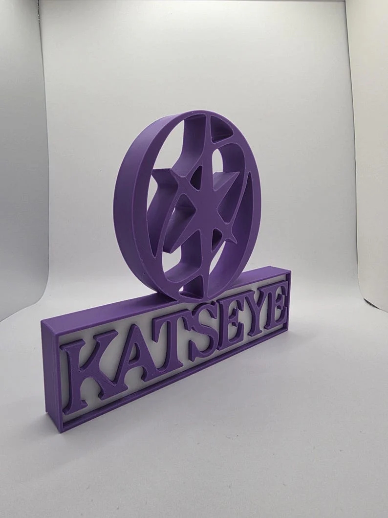 Katseye Wall Sign Bold 3D Printed Decor For Modern Homes - KATSEYE MERCH​