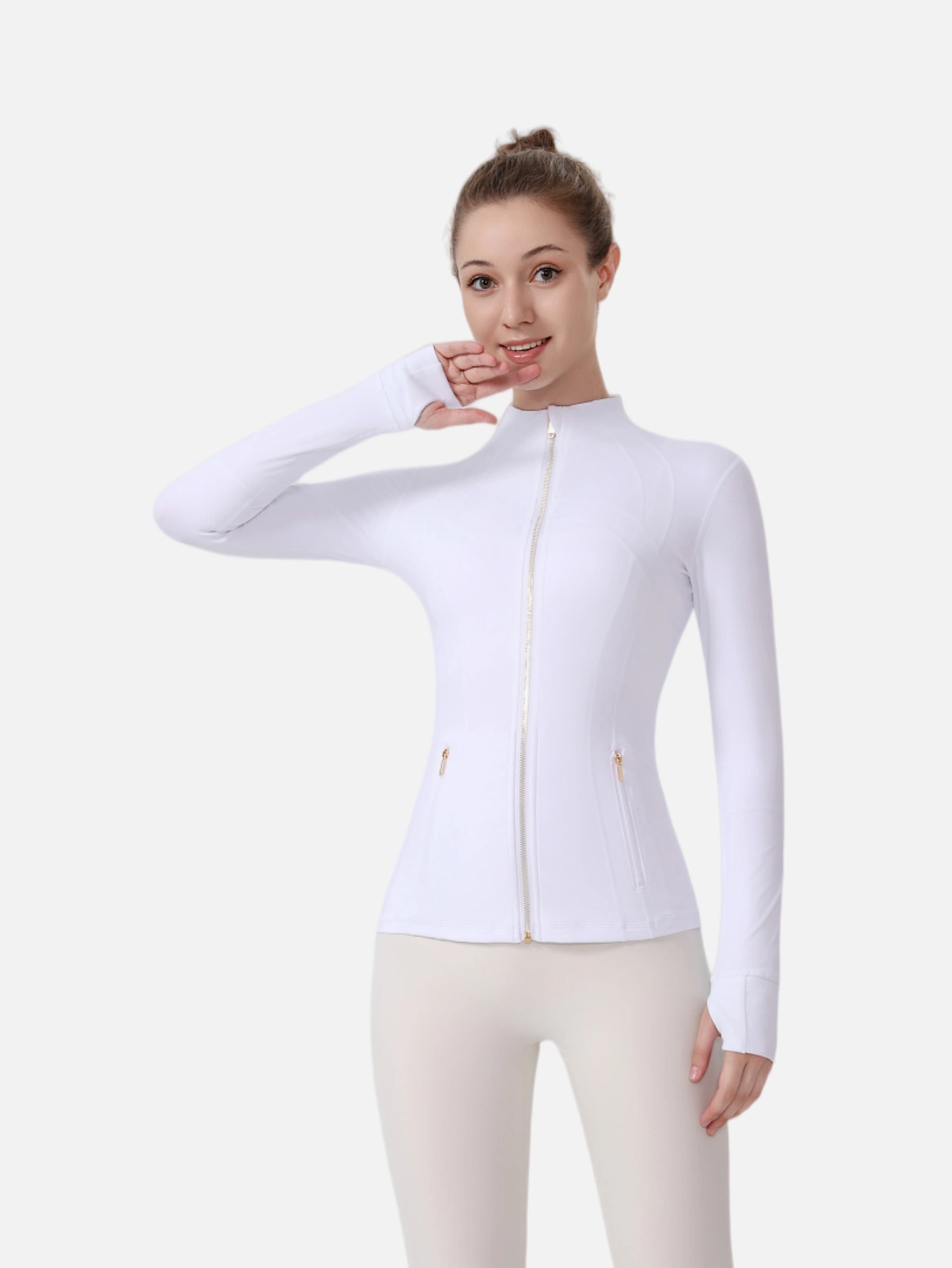 lululemon Slim-Fit Zip-Up Athletic Jacket - Lulualo