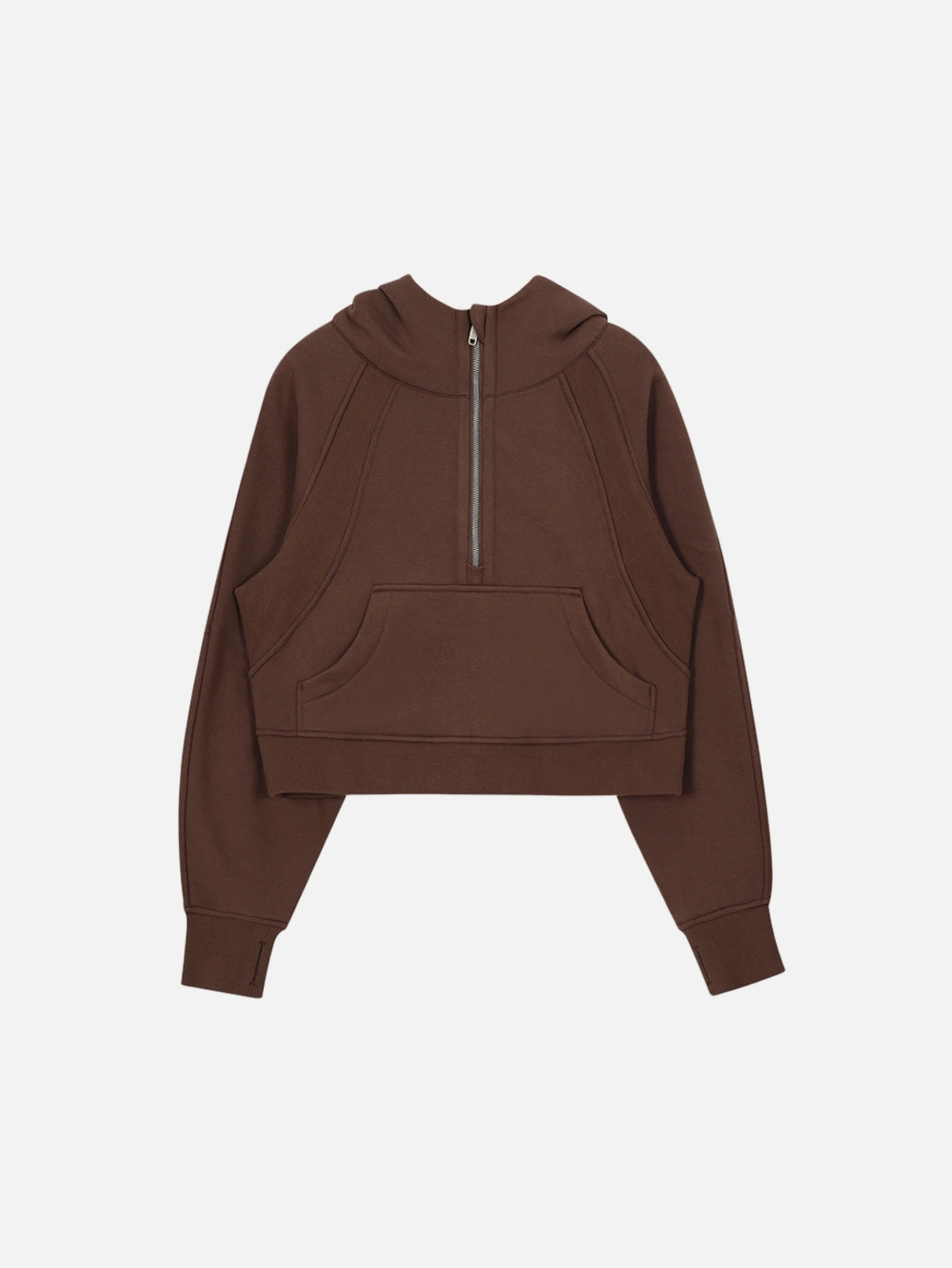 lululemon Cropped Half-Zip Hoodie - Lulualo