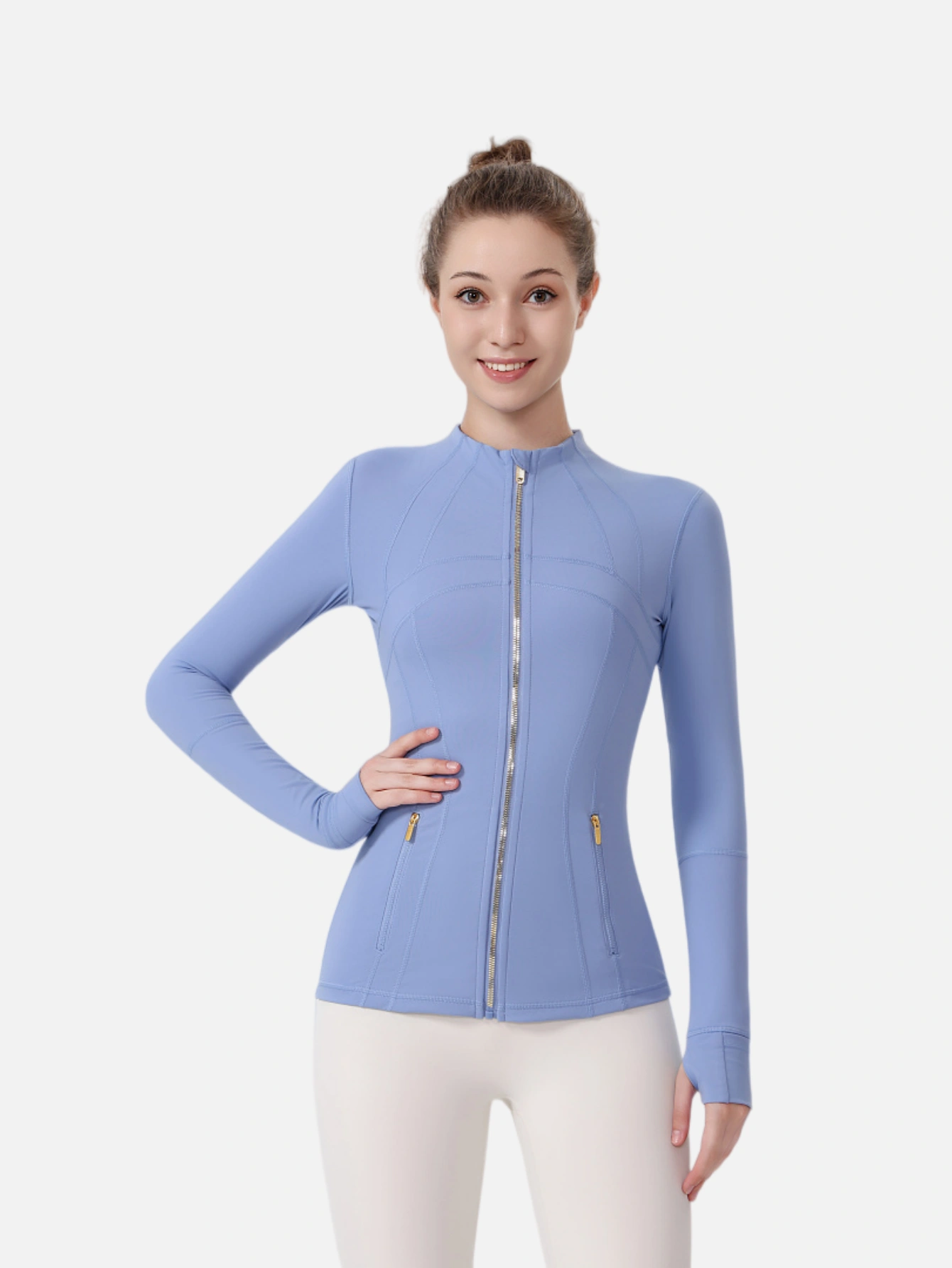 lululemon Slim-Fit Zip-Up Athletic Jacket - Lulualo