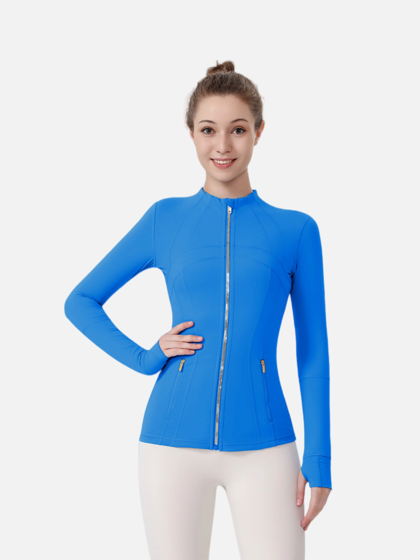 lululemon Slim-Fit Zip-Up Athletic Jacket - Lulualo