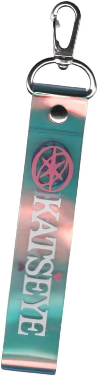 KATSEYE Logo Wrist Strap Keychain - KATSEYE MERCH​