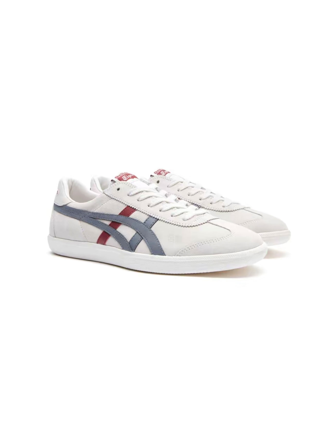 Tokuten Low-Top Sneakers, Classic Retro Leather Casual Shoes, Unisex Gum Sole Trainers, Multi-Colors Available for Men Women - Lulualo