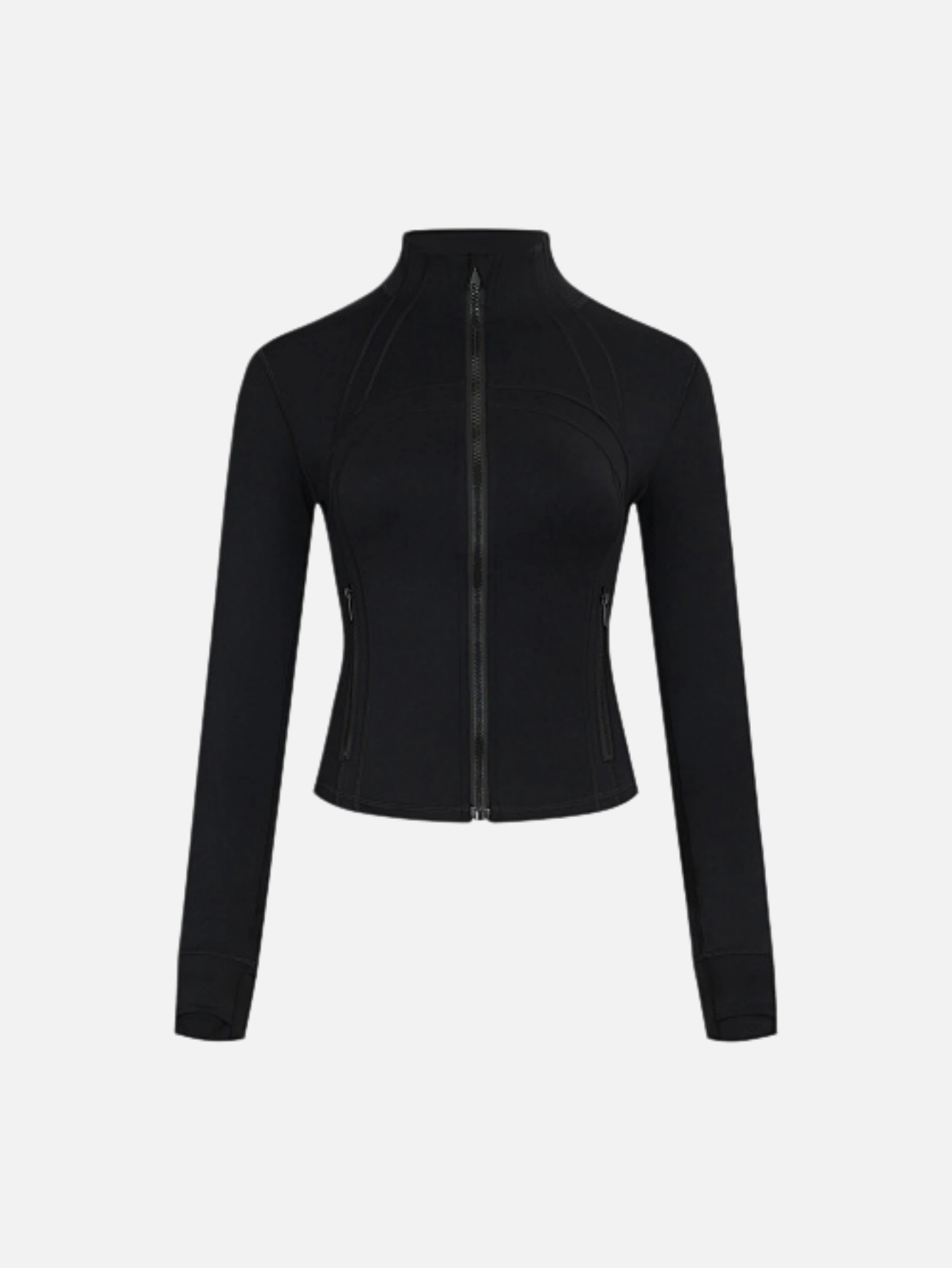 lululemon Cropped High-Neck Zip-Up Jacket - Lulualo
