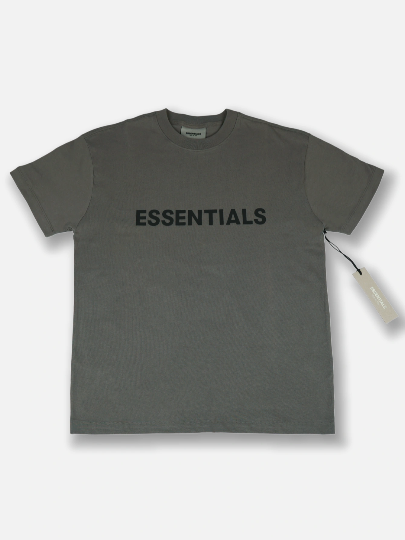 Essentials Relaxed Letter-Print T-Shirt - Lulualo