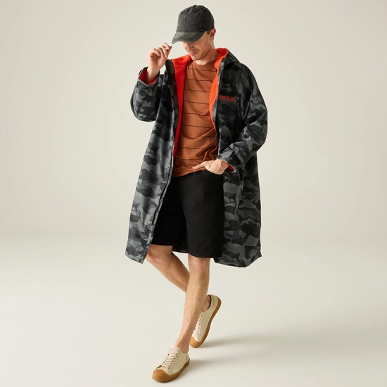 Adult Waterproof Changing Robe | Grey