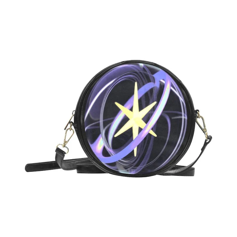 Katseye Bag in a Round Messenger Bag Style with Removable and Adjustable Strap Made of Vegan Leather - KATSEYE MERCH​