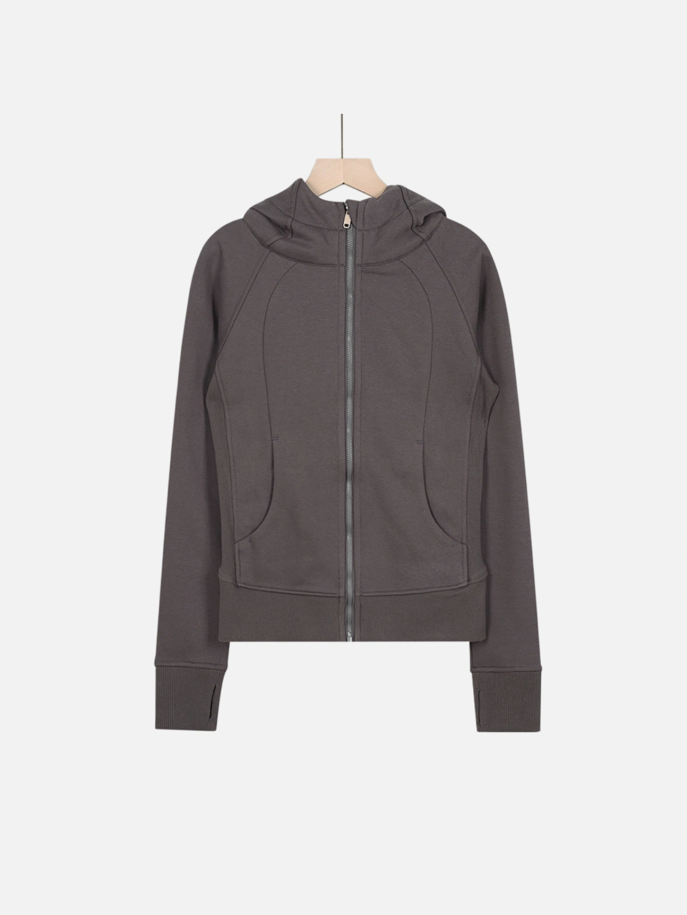 lululemon Cropped Full-Zip Hoodie - Lulualo