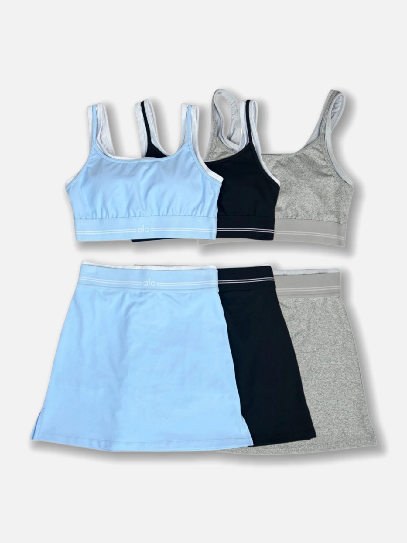 yoga Airbrush Better Together Tennis Skirt suit - Lulualo