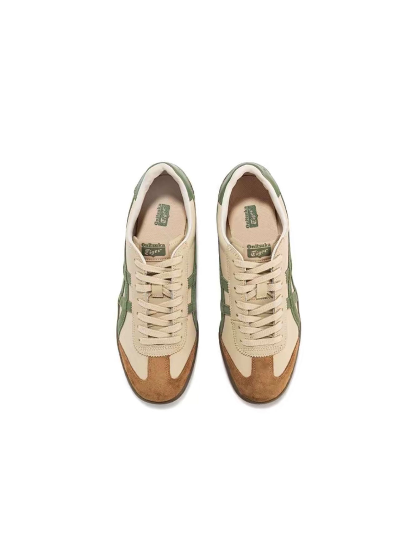 Tokuten Retro Leather Gum-Sole Sneakers - Lulualo