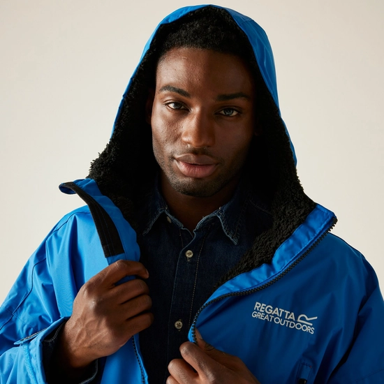 Adult Waterproof Changing Robe | Blue