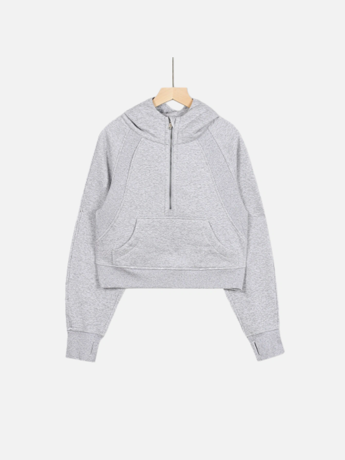 lululemon Cropped Half-Zip Hoodie - Lulualo