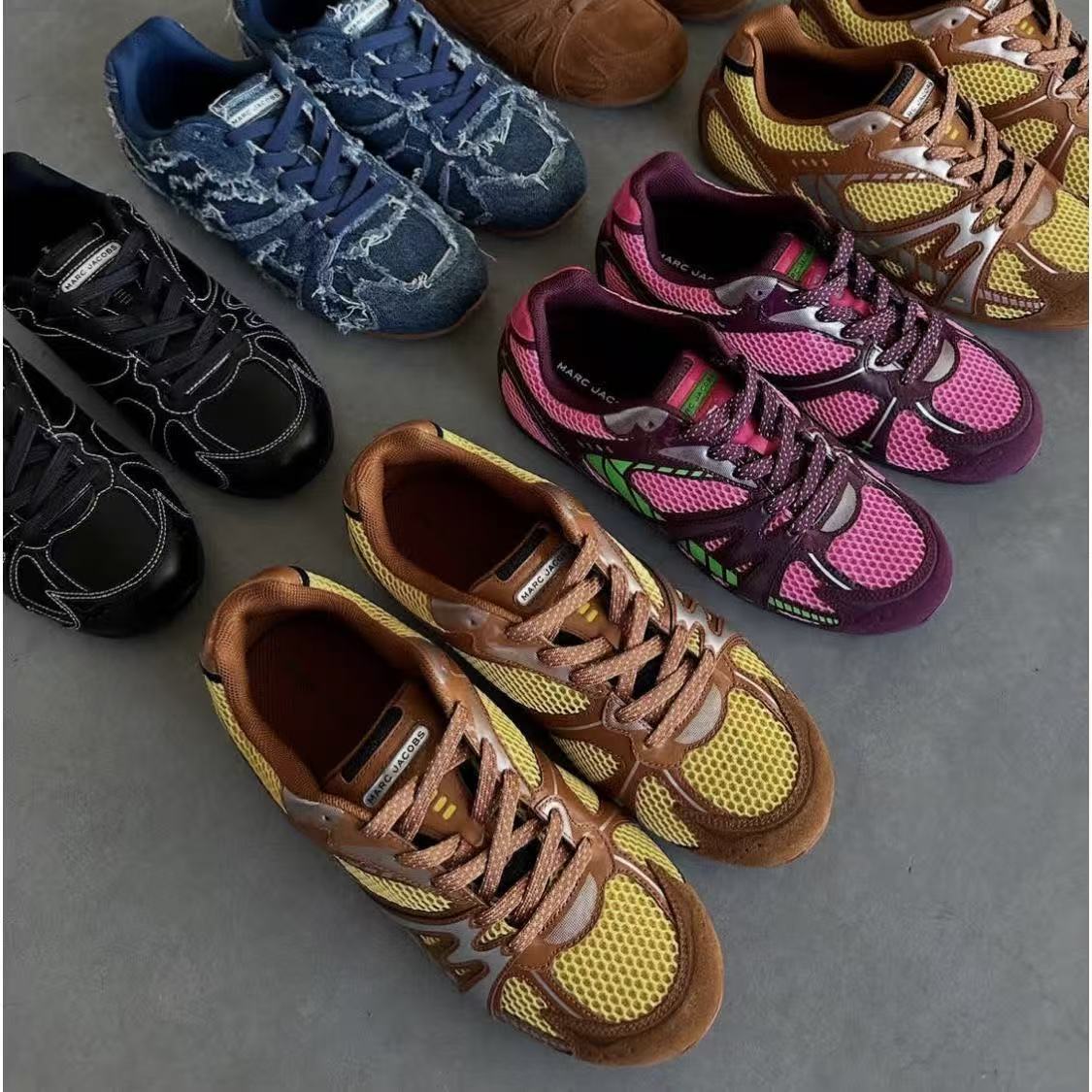 Retro Mesh Sneakers - Lulualo