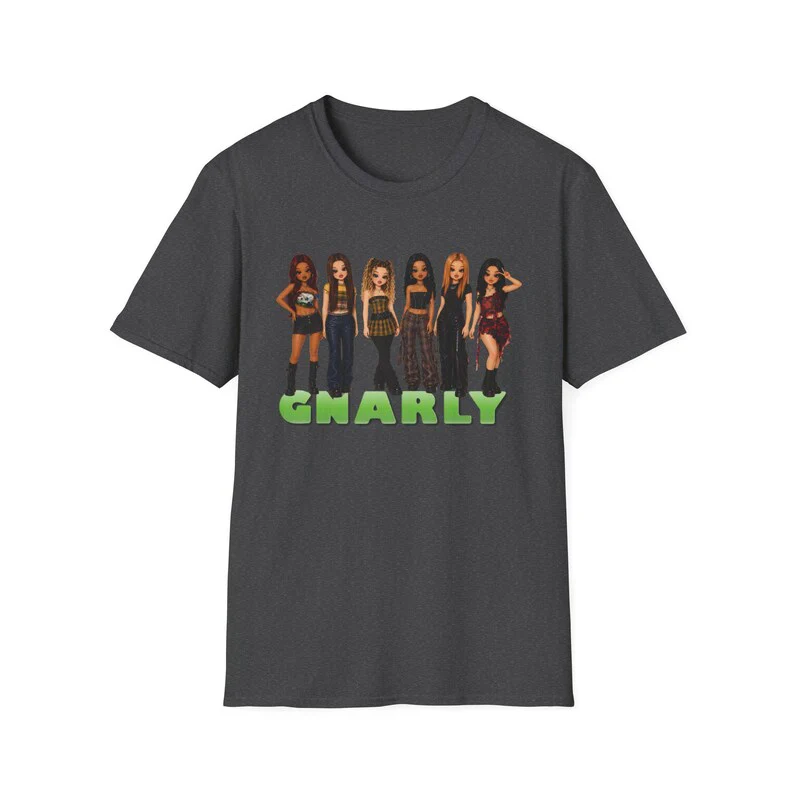 K-Pop style Squad Dress to Impress T-Shirt | 'Gnarly' Graphic Tee - KATSEYE MERCH​