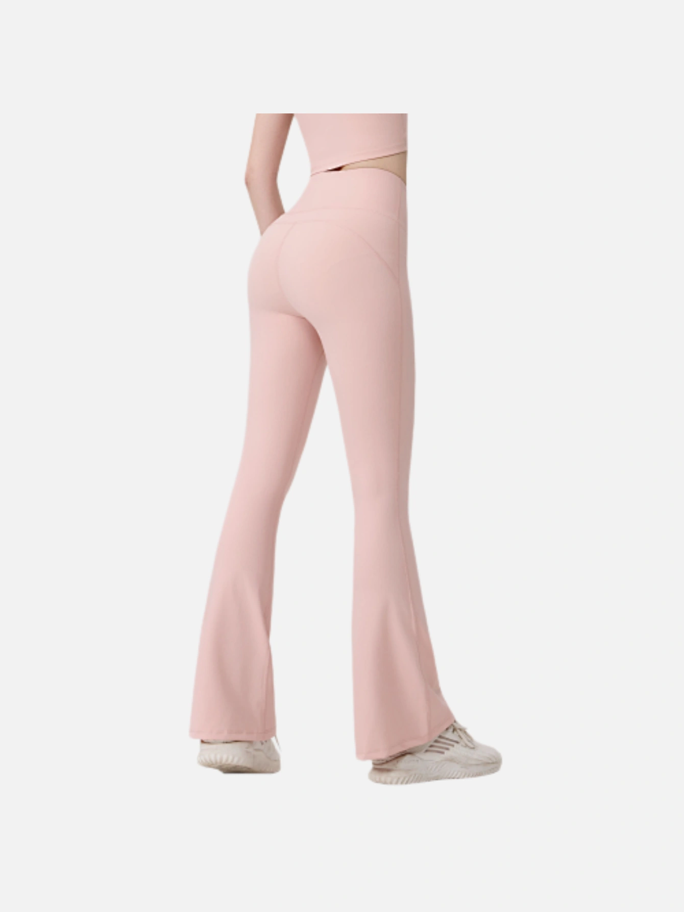 Women's High-Waist Split Flare Yoga Pants - Lulualo