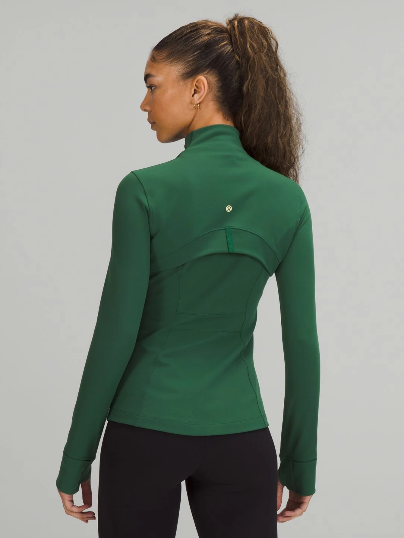 Lululemon Green Gold-Zip Athletic Jacket | US Warehouse - Lulualo