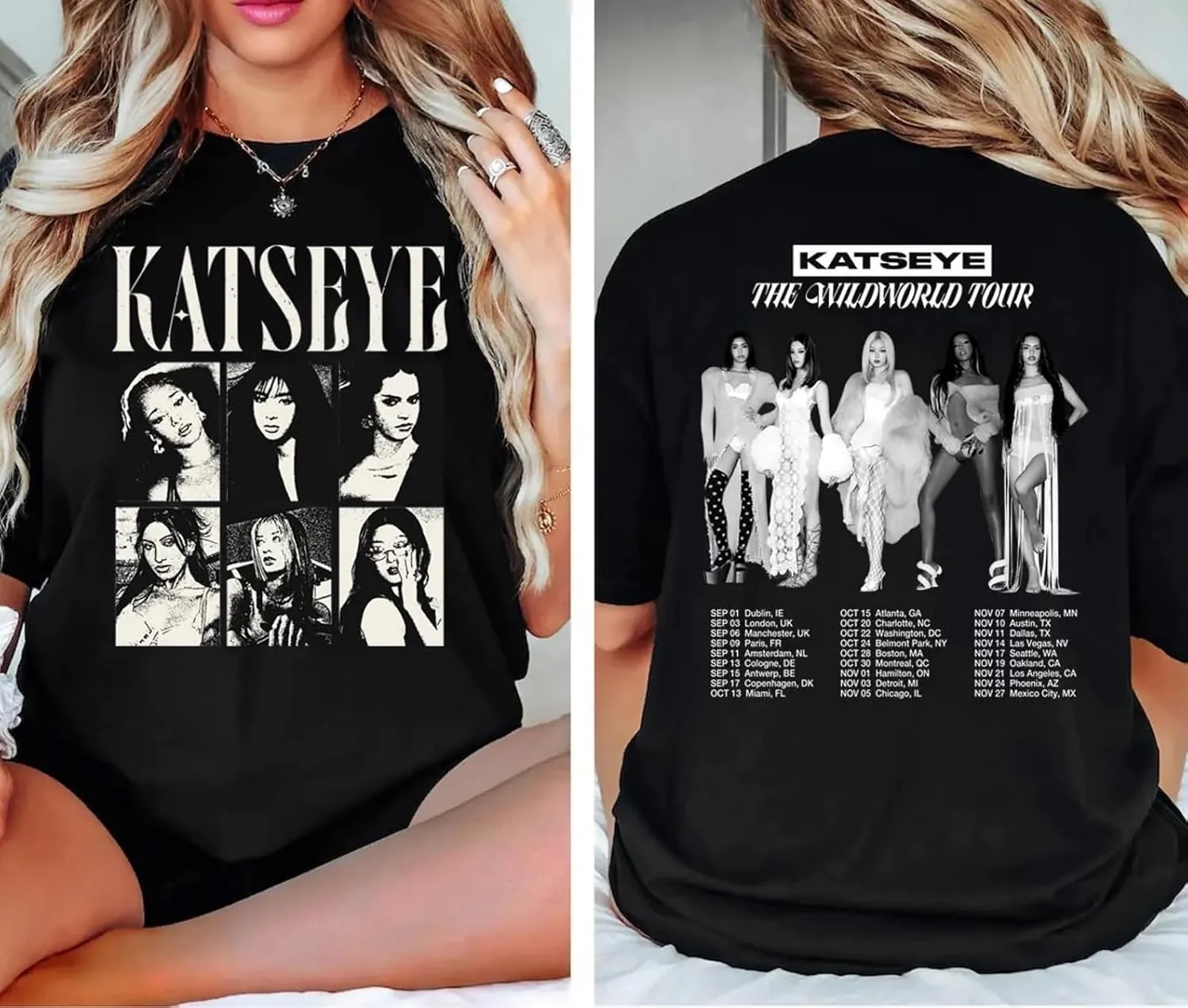 Wildworld Tour Concert Shirt - KATSEYE MERCH​