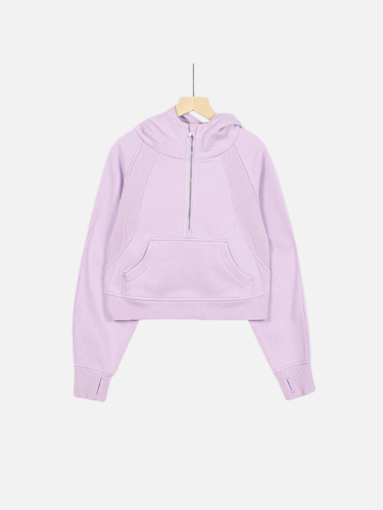 lululemon Cropped Half-Zip Hoodie - Lulualo