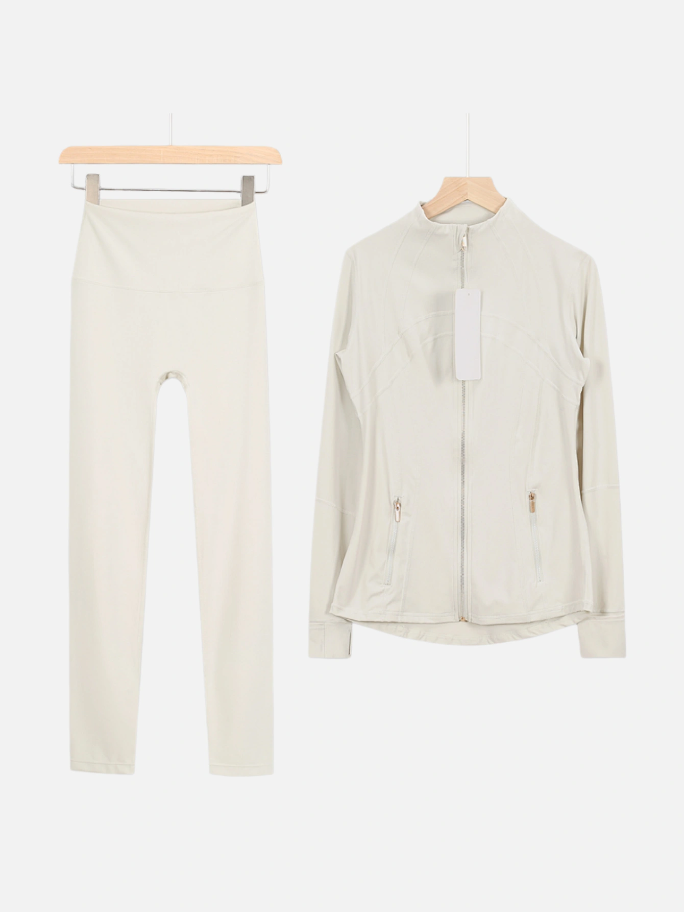 lululemon Zip-Up Jacket & Leggings 2-Piece Set - Lulualo
