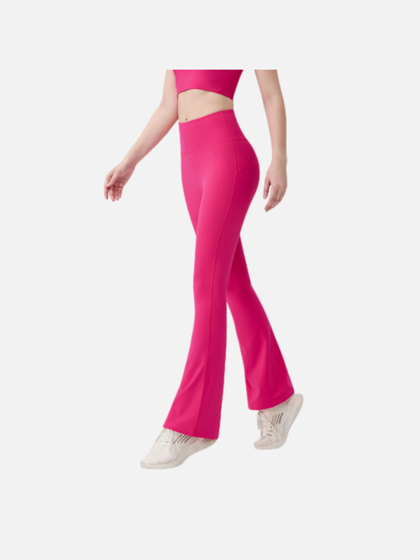 Women's High-Waist Split Flare Yoga Pants - Lulualo