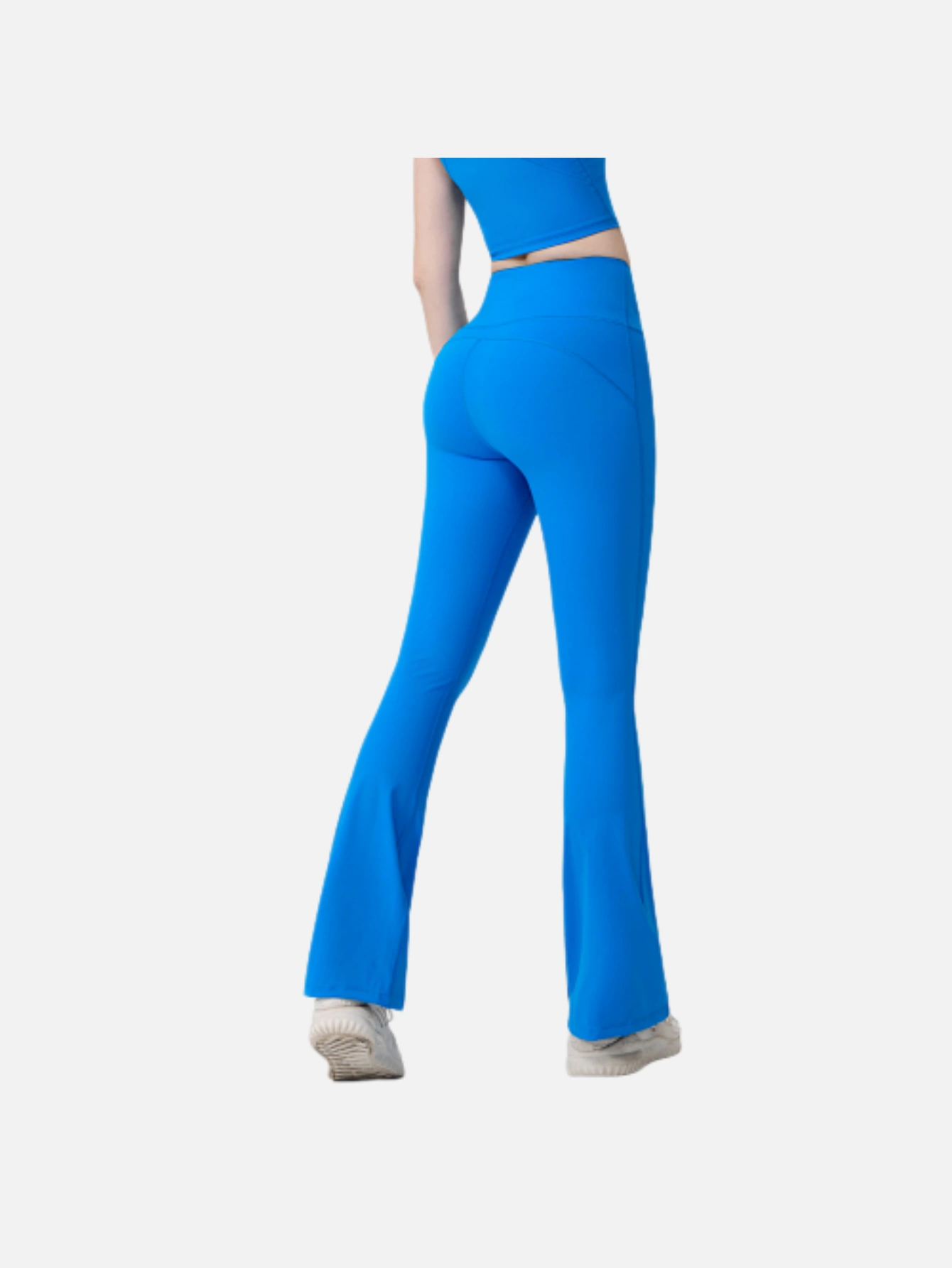 Women's High-Waist Split Flare Yoga Pants - Lulualo