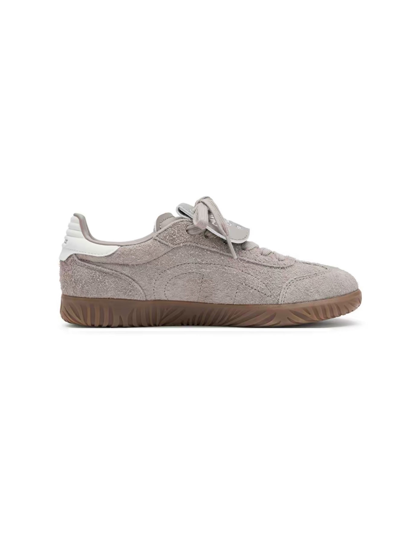 Unisex Retro Gum-Sole Leather & Suede Sneakers - Lulualo