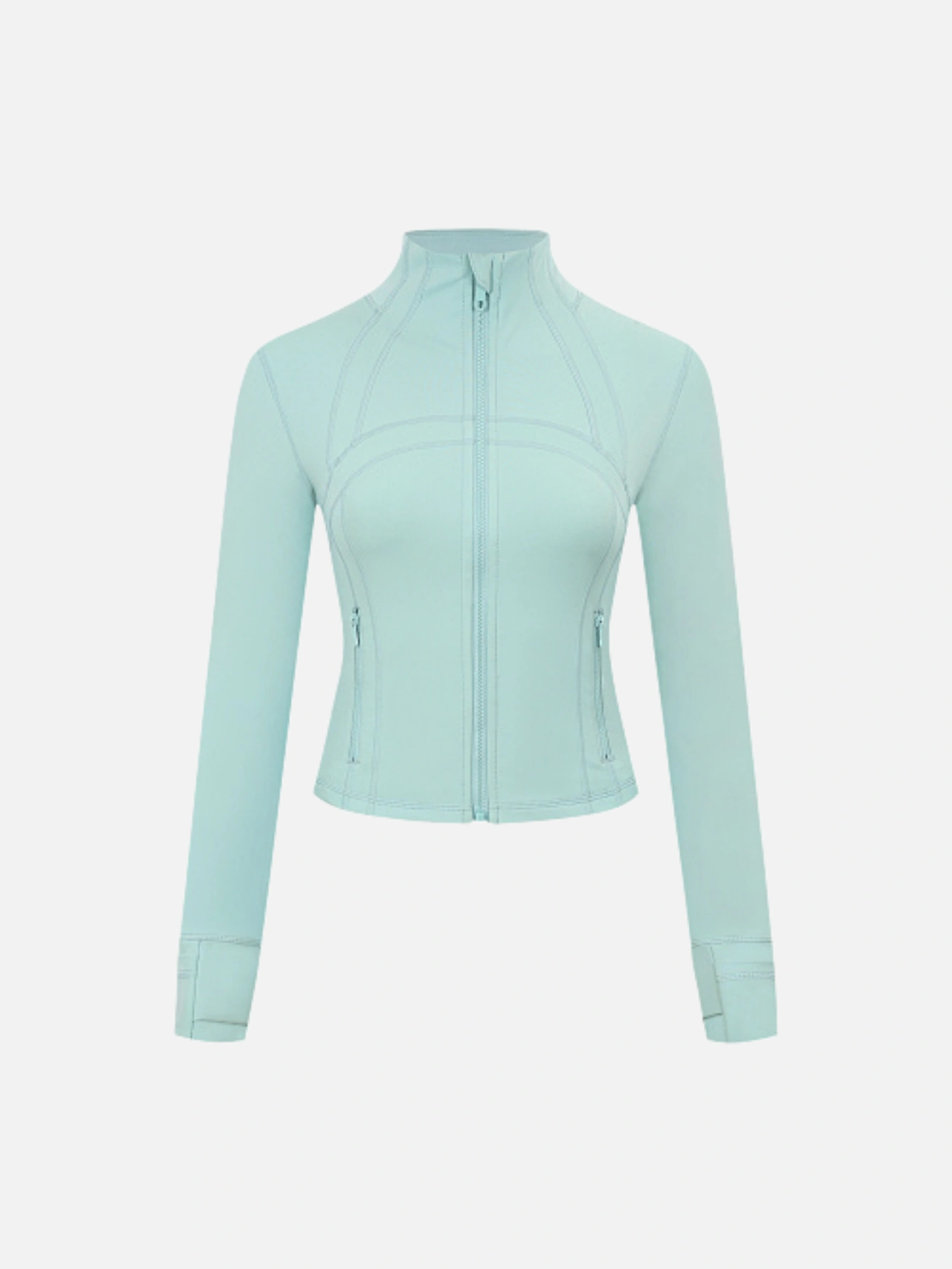 lululemon Cropped High-Neck Zip-Up Jacket - Lulualo