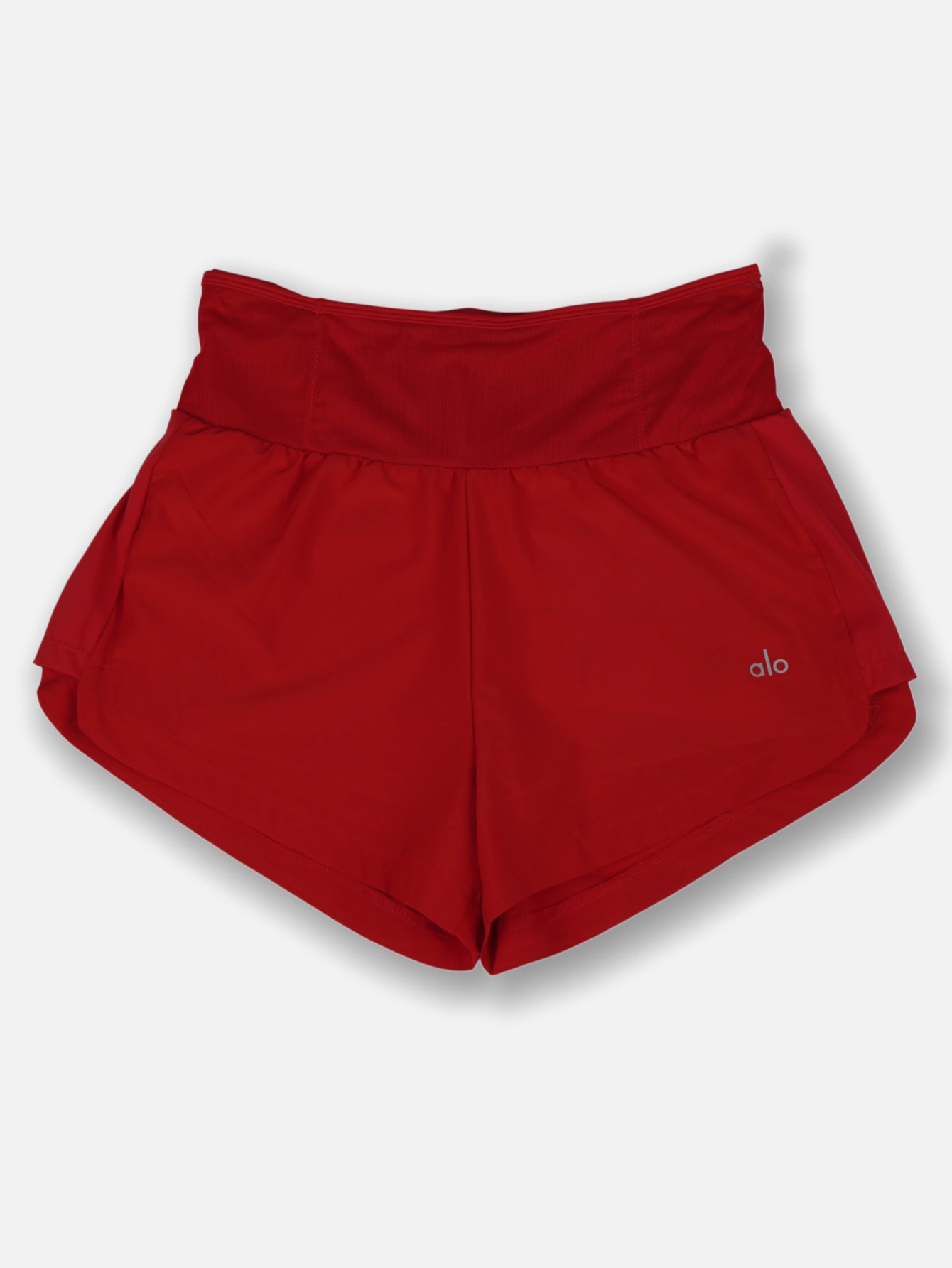 Women High Waist Lined Running Shorts, Quick Dry Lightweight 2-in-1 Athletic Shorts, Elastic Waist Workout Gym Yoga Shorts with Hidden Pocket - Lulualo