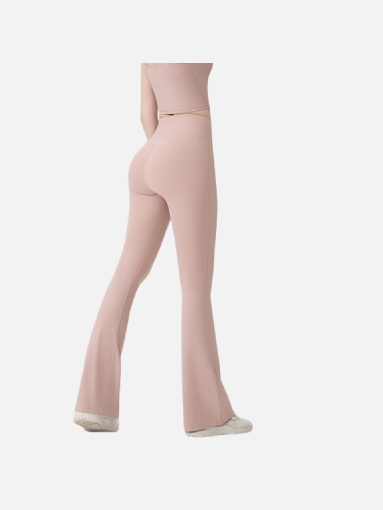 Women's High-Waist Split Flare Yoga Pants - Lulualo
