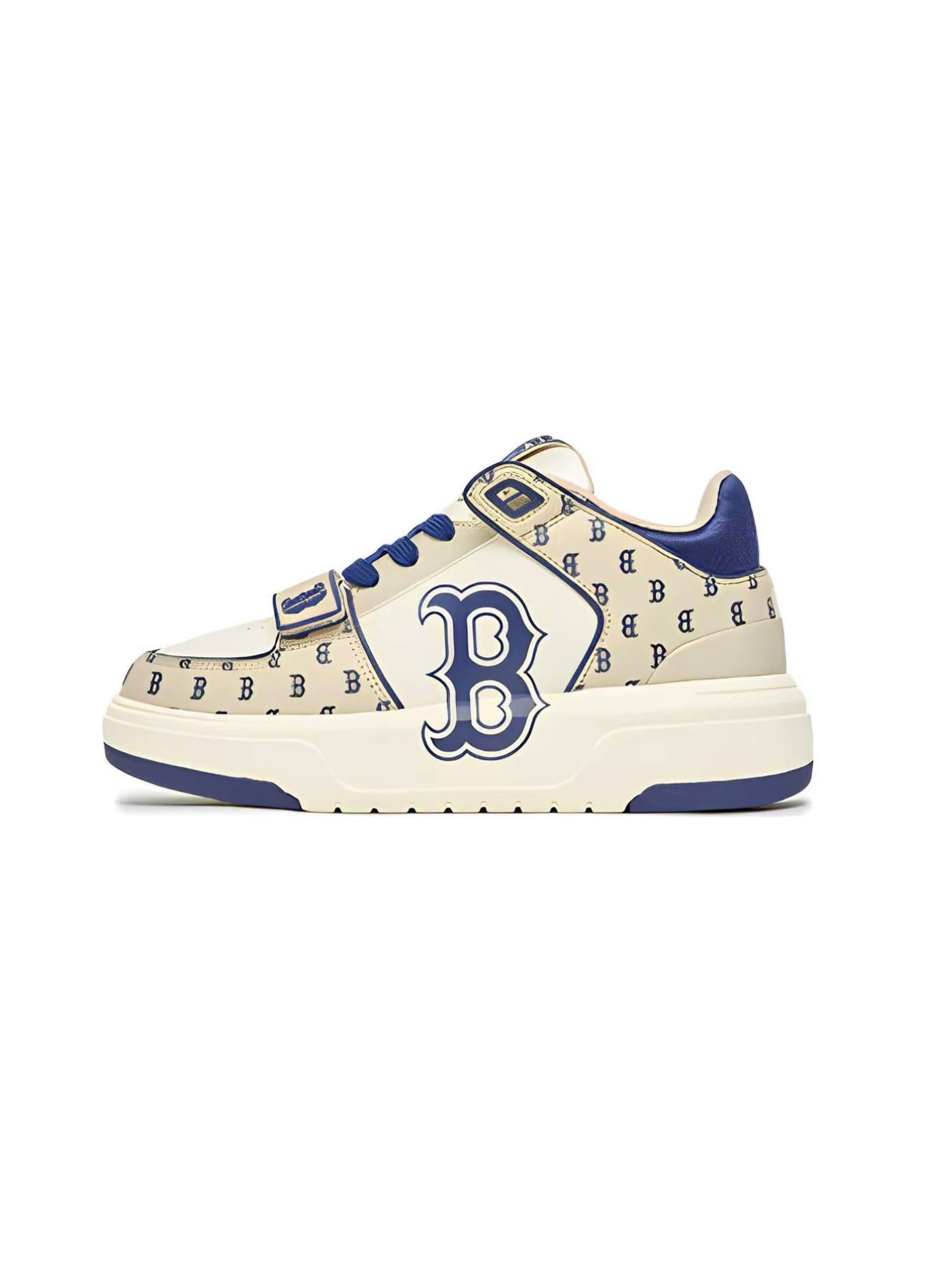 Chunky Liner Mid Sneakers New York Yankees Monogram Casual Shoes Unisex Thick-Sole Platform Trainers Multi-Colors Available Retro Streetwear Style for Men Women - Lulualo
